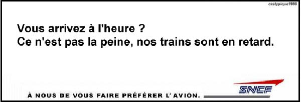 Humour - Les retards de la SNCF-humourenvrac